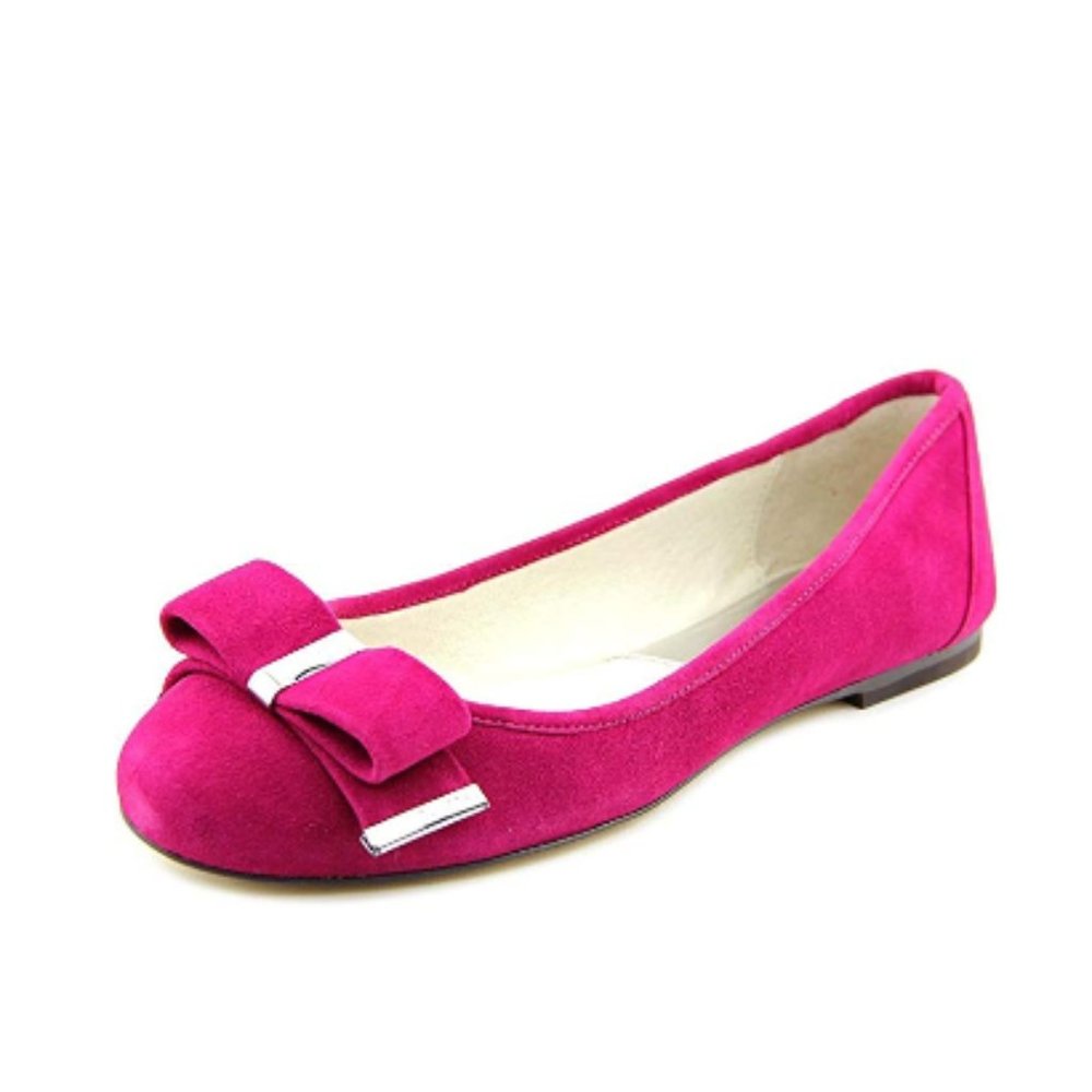 *SALE* Michael Kors Kiera Ballet Flats Pink 6928 - Picture 1 of 3
